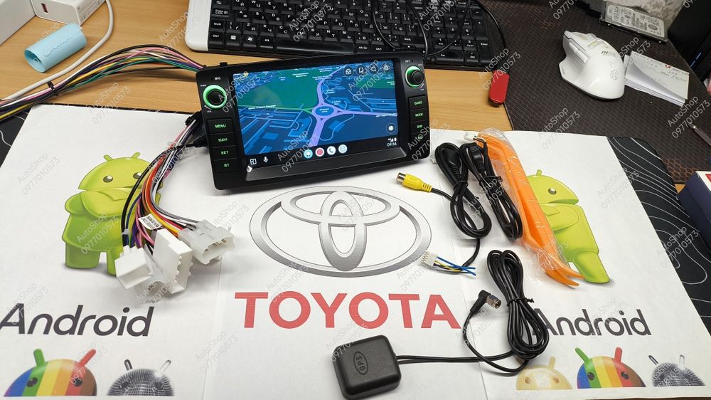 Магнітола Toyota Corolla E120 2000-2006 Android