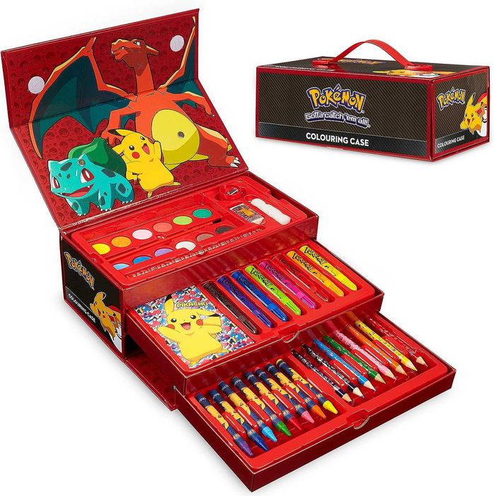 Pokemon zestaw akcesoriów malarskich Pikachu
