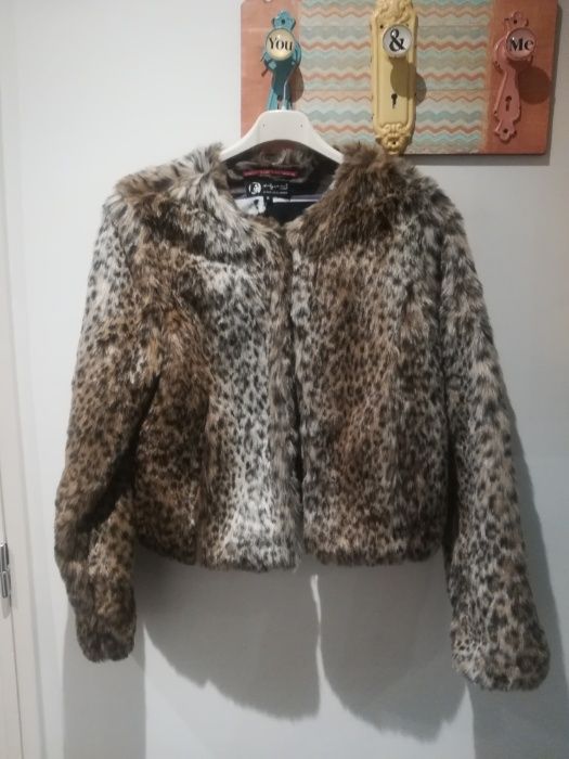 Casaco de Peles, marca pepe jeans by Andy warhol