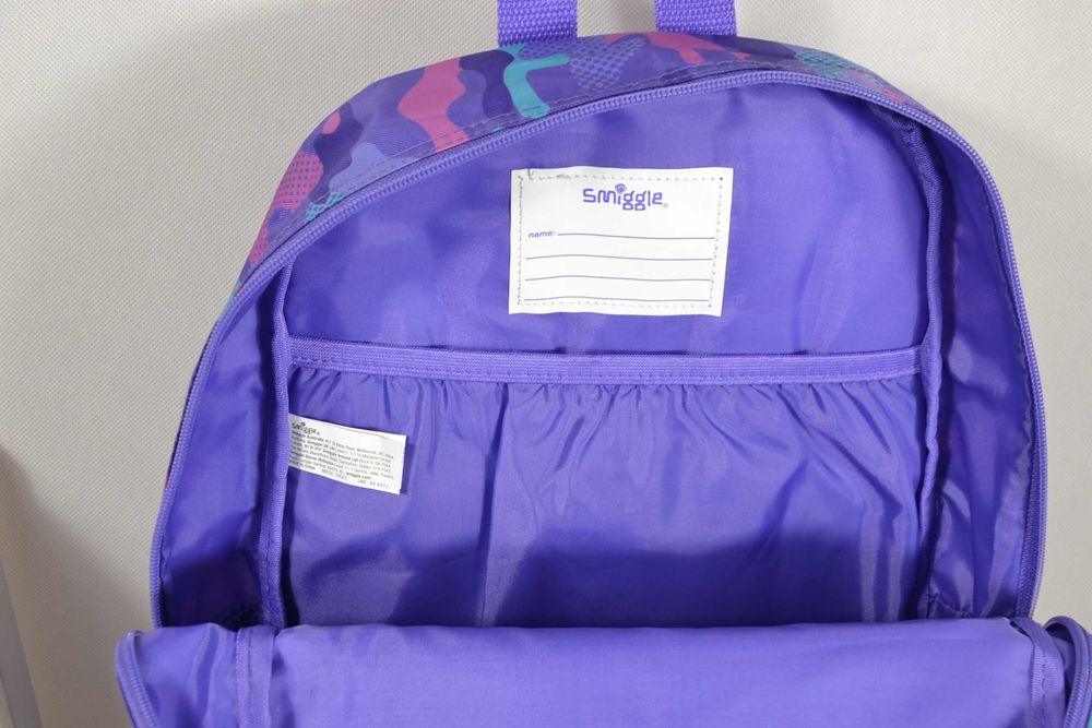 SMIGGLE Giggle Camo Plecak A4 Oryginalny Jak Nowy Unisex