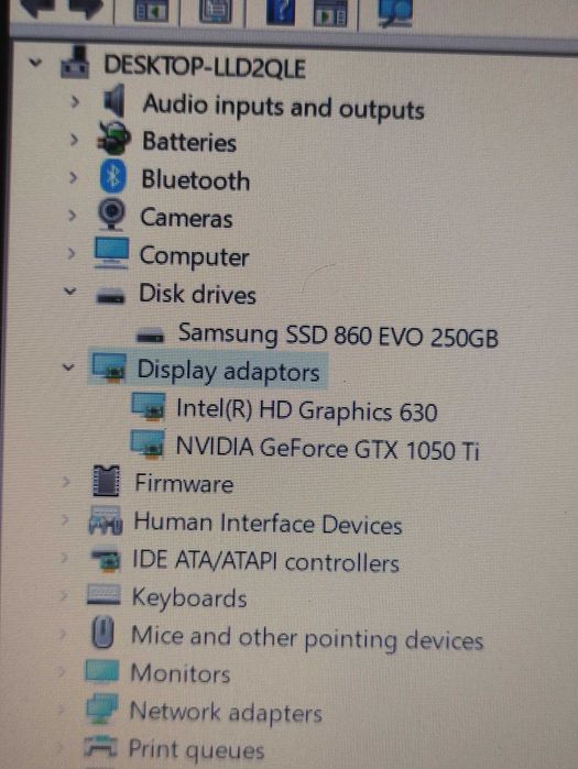 Dell Inspiron 7567 i7-7700HQ/ ram 32 gb/ ssd 250