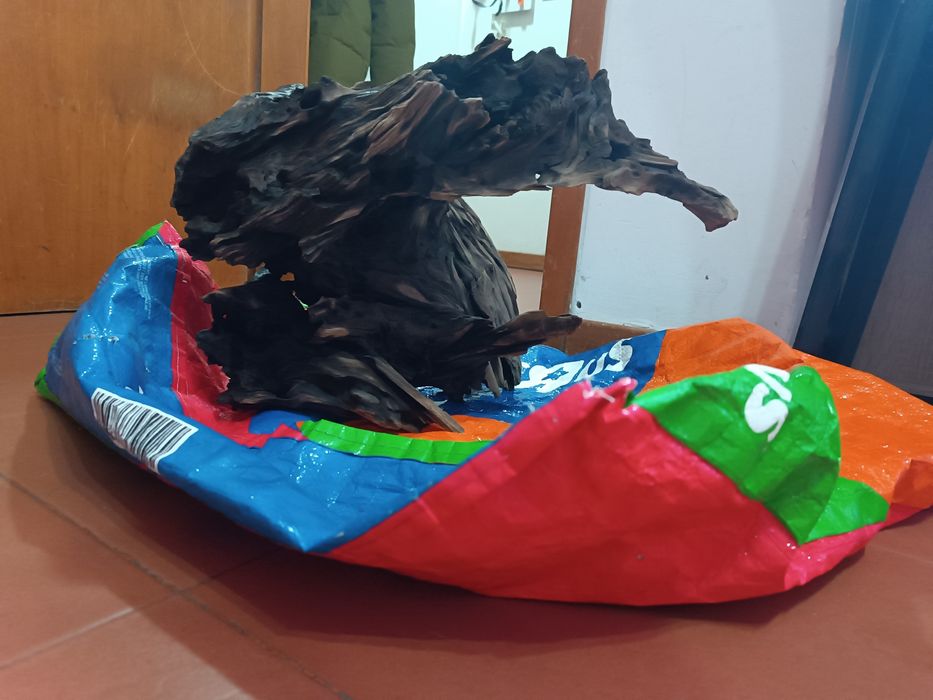 Tronco para aquário