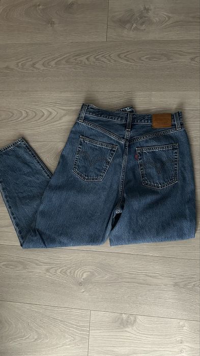 Жіночі джинси levis ( левайс) сині Мом