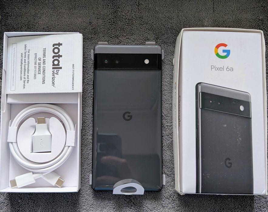 Google pixel 6a•6/128Gb•Black•eSim•UNLOCKED•13й Андроид •Neverlock!•Новый!