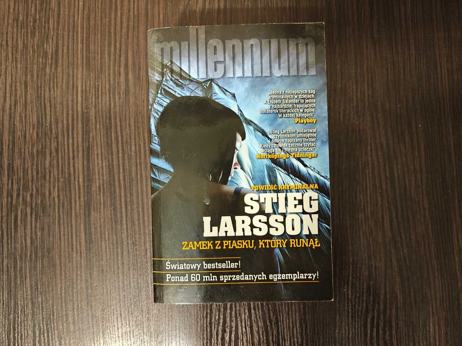 Książka / Kryminał -  Stieg Larsson - Zamek z piasku, który runął - wysyłka