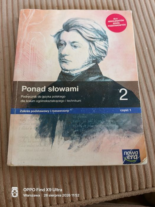 Podręczniki do 2 klasy ponadpodstawowej