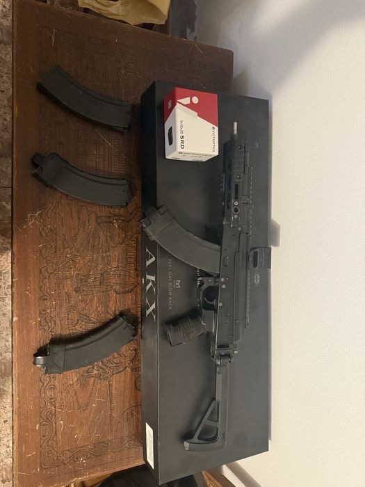 Tokyo Marui AKX GBBR – Upgrades + 4 Carregadores