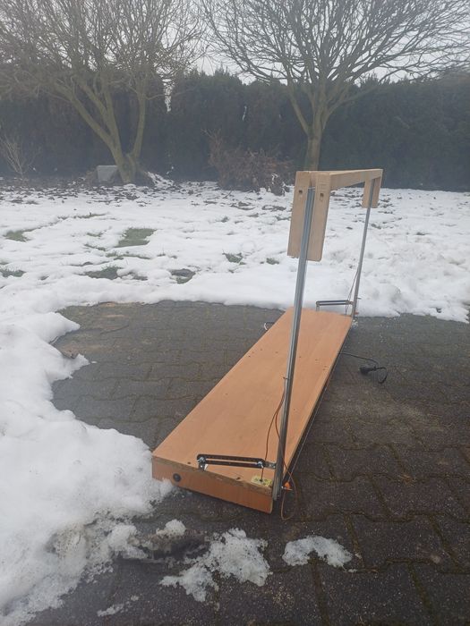 Gilotyna do styropianu gotowa do pracy (cięcie pod kątem) 105-130 cm