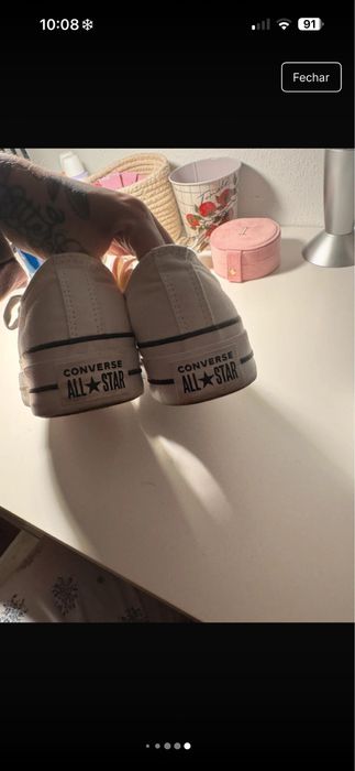 All star converse plataforma