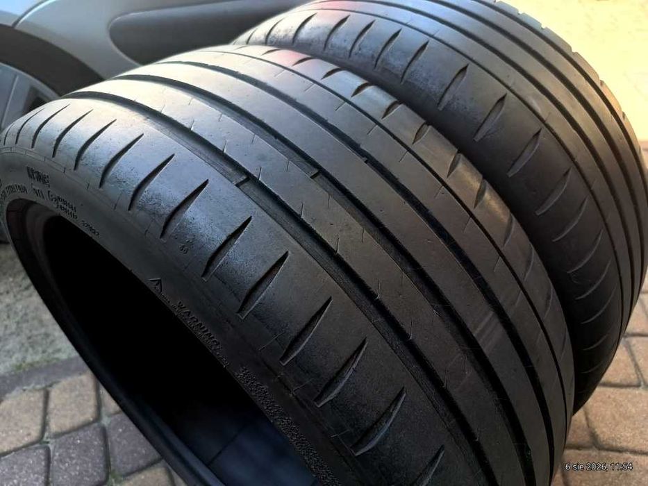 2Opony Letnie 235/40/18 95Y MICHELIN Pilot Sport 4S Extra-Load DT1 RIM-Protector Germany 12.2020r Bieżnik~5mm