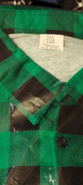 Nowa koszula flanelowa 3XL