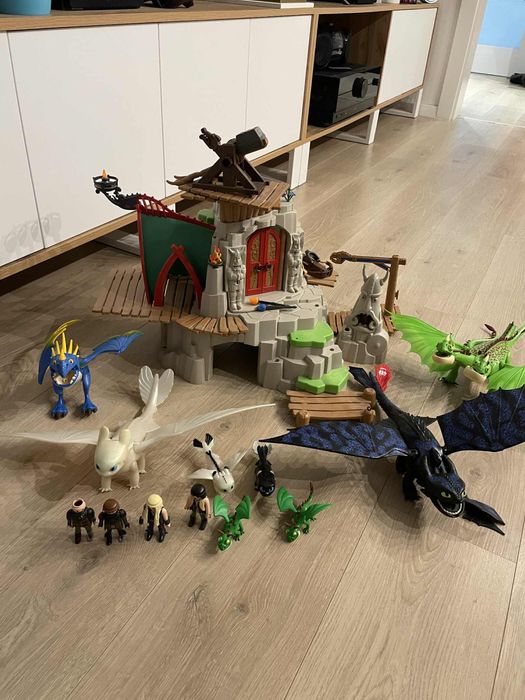 Wyspa Berk Jak wytresować smoka zestaw ze smokami