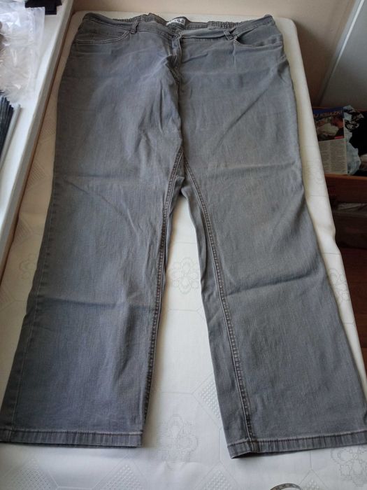 Simple damskie spodnie jeans r 54/26 pas 112-122cm