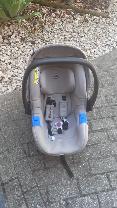 Trio Chico, carrinho, alcofa e ovo, com acessórios