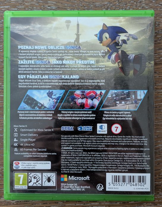 Sonic Frontiers Xbox