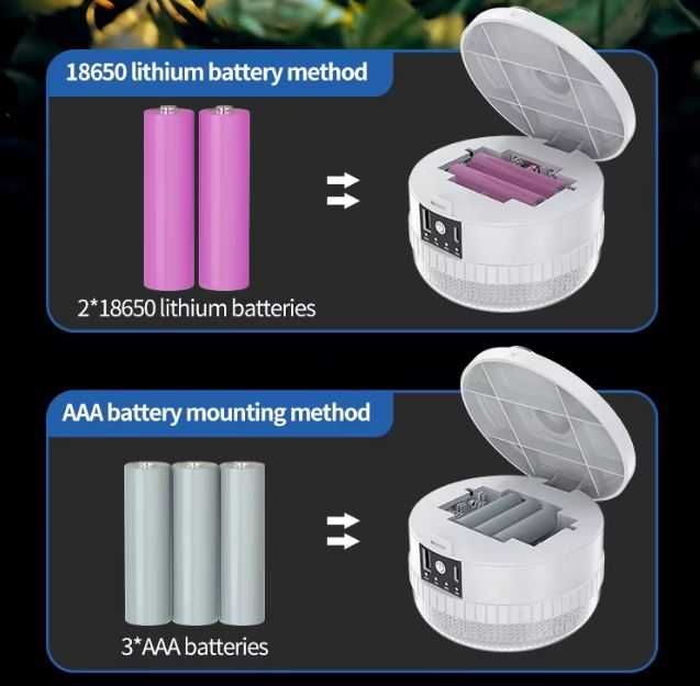 лампа акумуляторна DP-7823-B +Power Bank 4000mAh 80W можливий опт