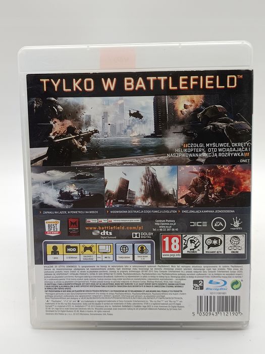 battlefield 4 pl playstation 3 (ps3) pudełkowa