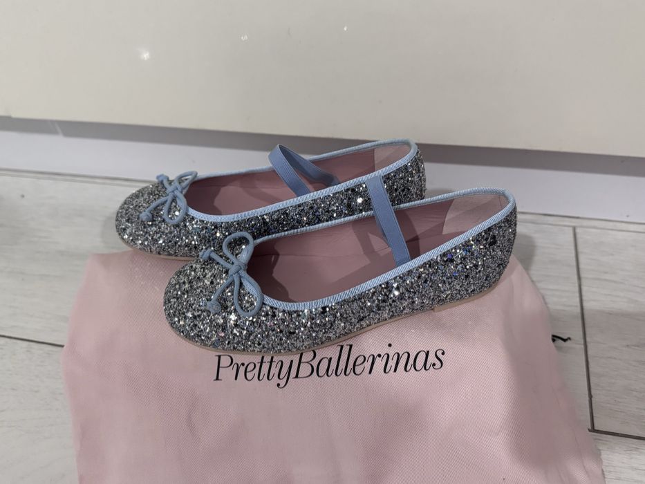 Продам нові балетки з глітером PrettyBallerinas