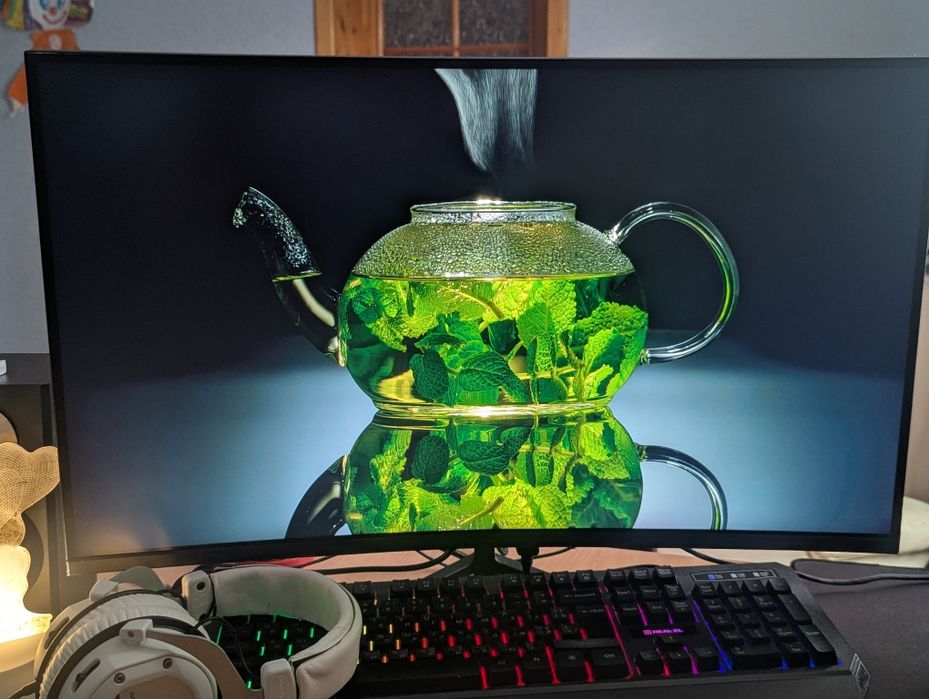 Ігровий монітор Sooann 27" Curved | 200Hz | Full HD | Стан ідеал