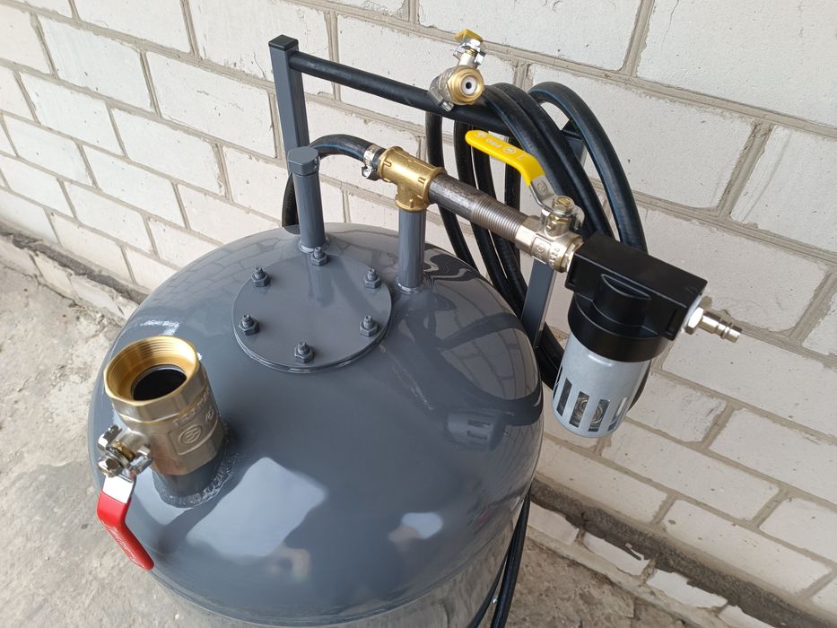 Пескоструйный аппарат 80л ( пескоструй )