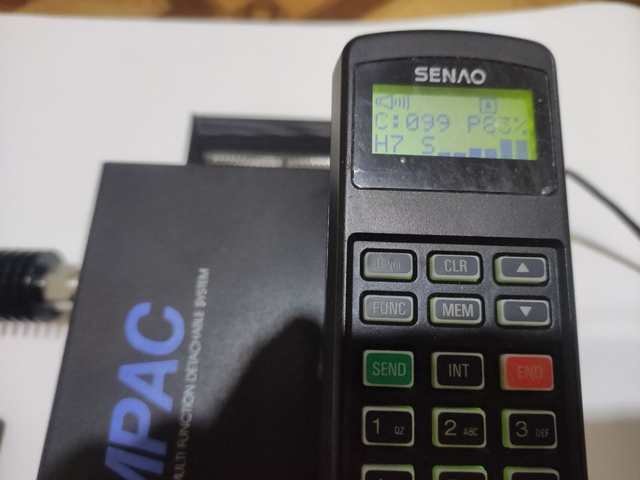 Радиотелефон SENAO 868. 568. Две трубки.