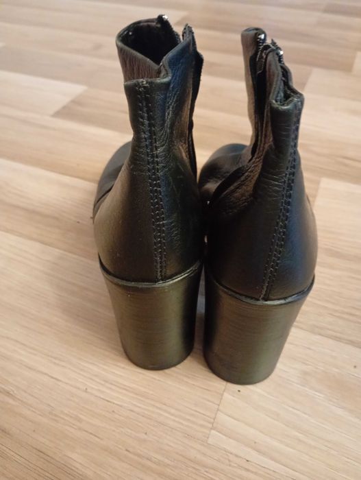 Skórzane buty damskie rozmiar 37