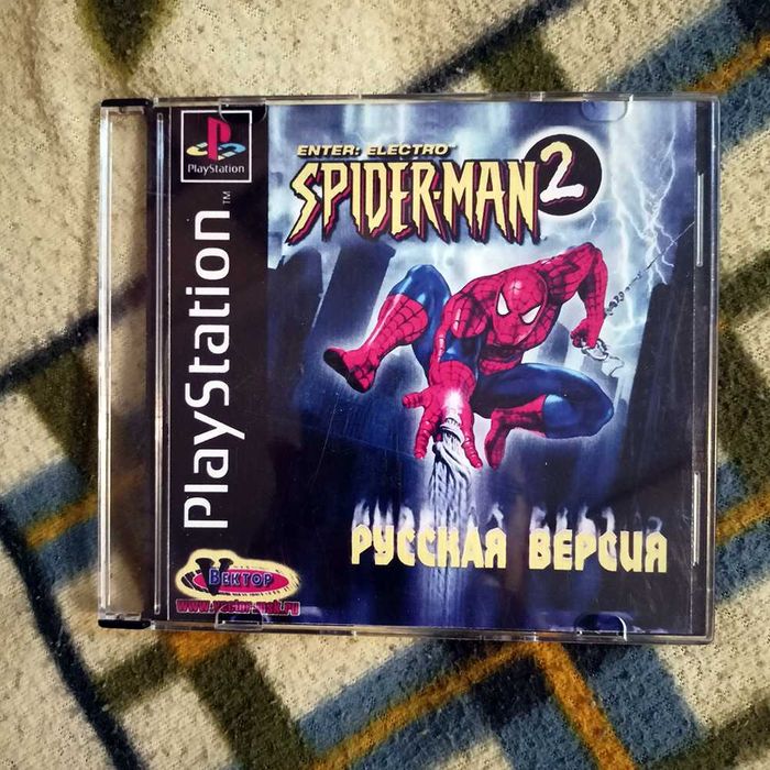 Диск Spiderman для приставки Playstation 1