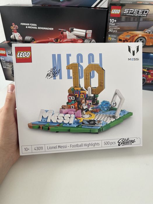 Lego 43011, Lionel Messi- football, 500 деталей