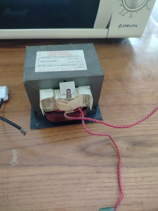 Запчастини робочі на мікроволновку