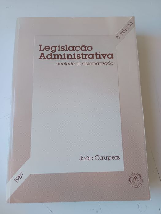 Legislação administrativa João caupers