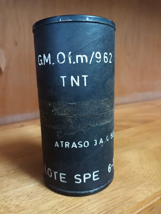 Invólucro militar original Tnt (VAZIO)