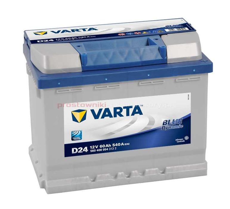 Akumulator VARTA BLUE 60Ah 540A D24 Piotra Skargi 2A