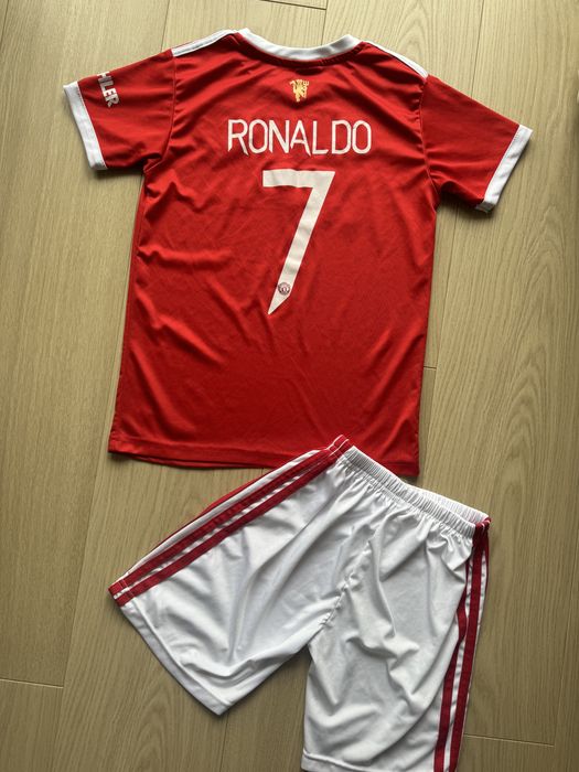 Strój piłkarski Ronaldo z klubu Manchester United