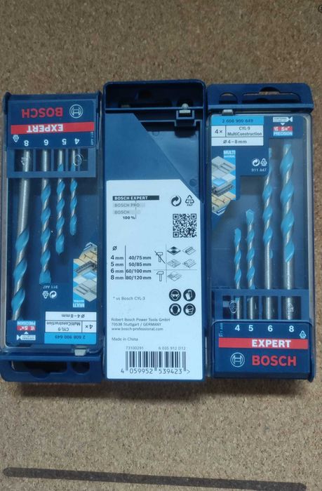 Bosch Professional 4x zestaw wierteł wielozadaniowych EXPERT CYL-9 4-8