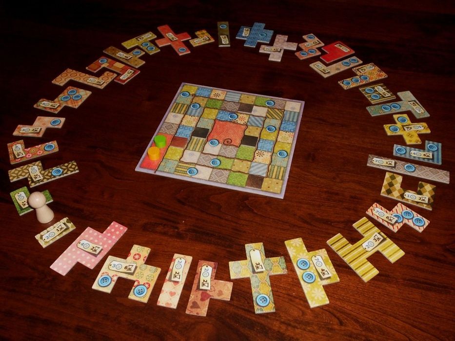 Настільна гра Печворк ( Patchwork ) + правила Українською в Подарунок