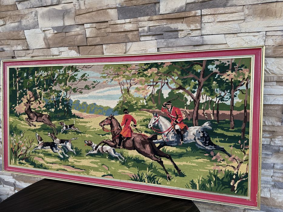 Obraz haft krzyżykowy.