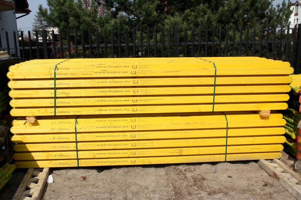 Dźwigary H20, doki, sztyce, legary, belki, szalunek stropowy