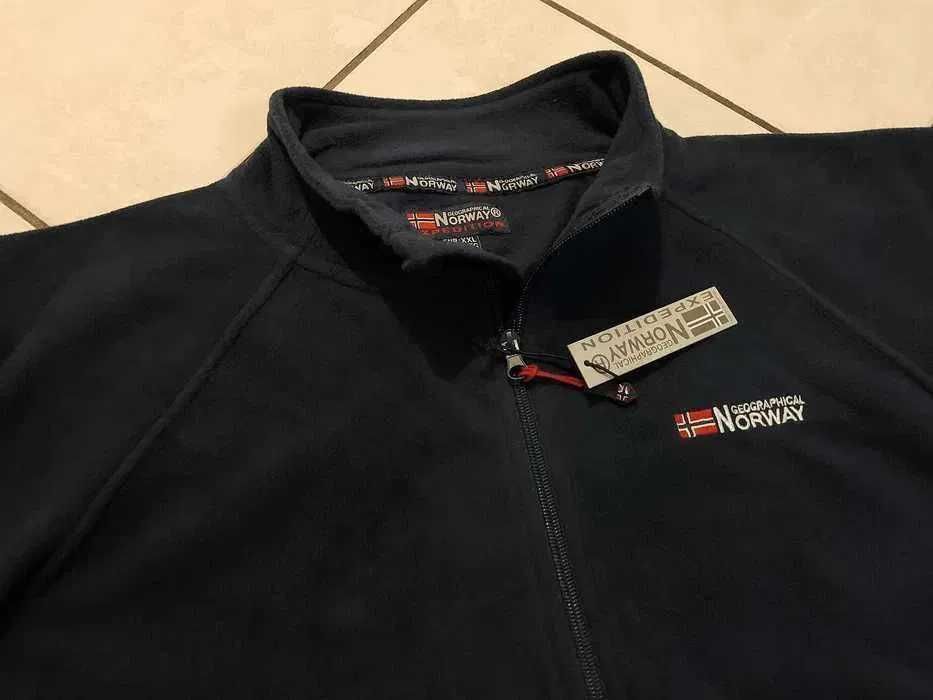GEOGRAPHICAL NORWAY - NOWY!!! z LOGO i Metkami Polar Męski rozmiar XXL