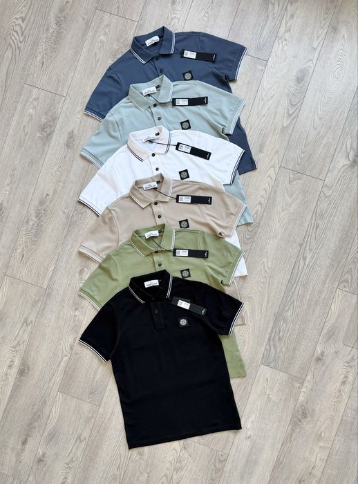 Поло Stone Island (футболка з комірцем)