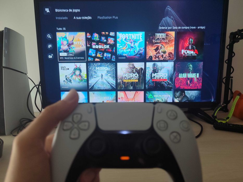 PS5 Slim Digital com jogos Ultimate