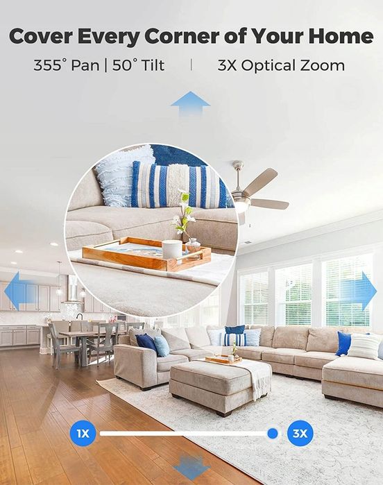 Kamera IP 5MP Wi-Fi Reolink E1 Zoom IP 5 2.4/5GHz