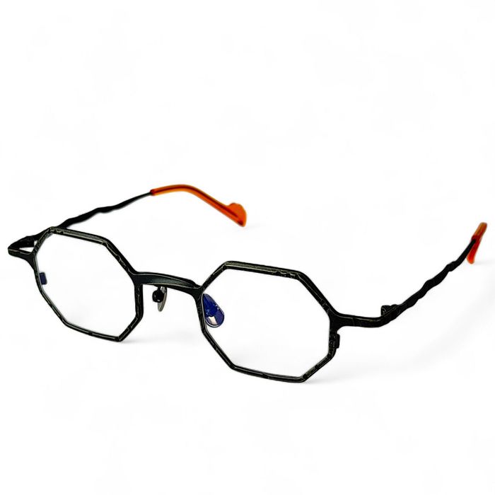 Okulary do komputera zerówki tytan gotyckie unisex