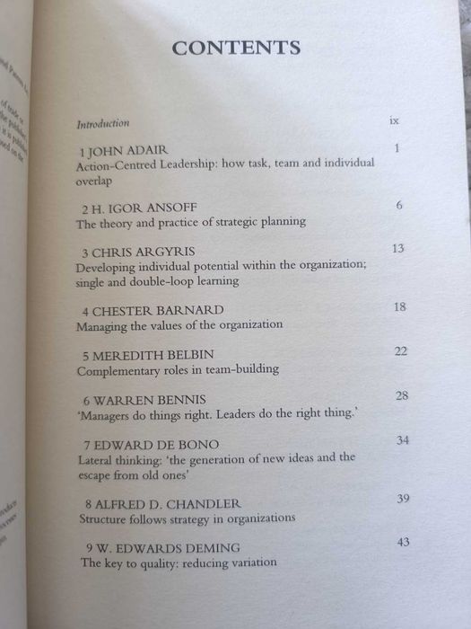 Livro "Guide to the Management Gurus" de Carol Kennedy