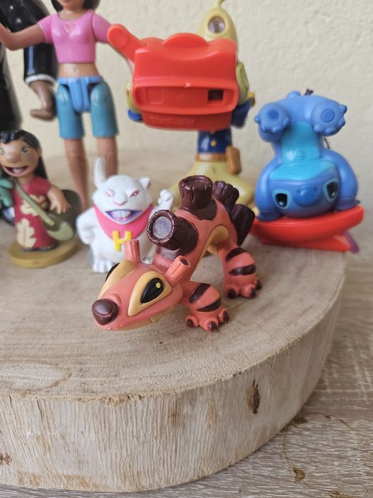 Lilo & Stitch Figures Lot - McDonald's 2002 + Disney + Experiments