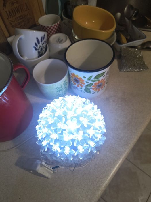 Kula LED na święta