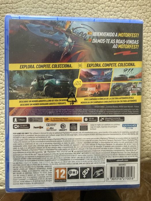 The Crew Motorfest PS5 - Novo - Selado