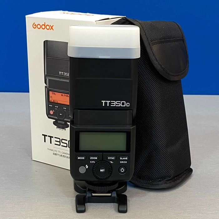 Godox Speedlite TT350-C (Canon) - NOVO - 3 ANOS DE GARANTIA