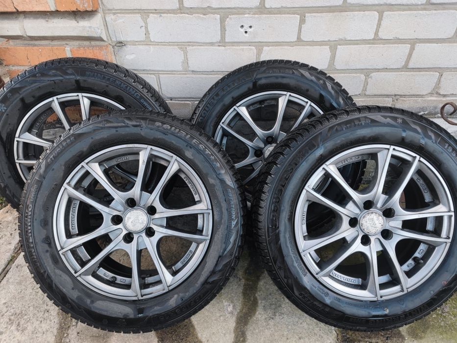 Зимняя резина с дисками R15 5*112