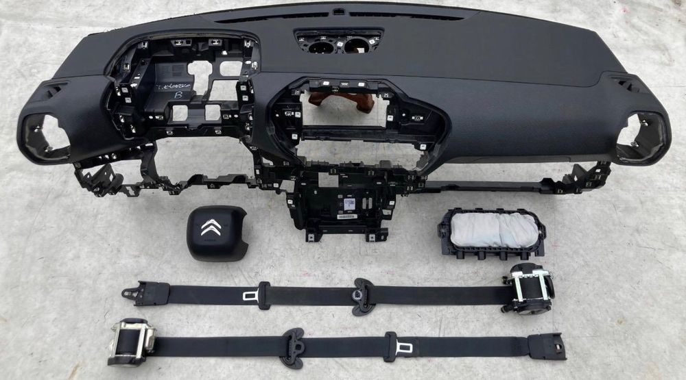 Kit de airbag, tablier e cintos de segurança para Citroën C4 III