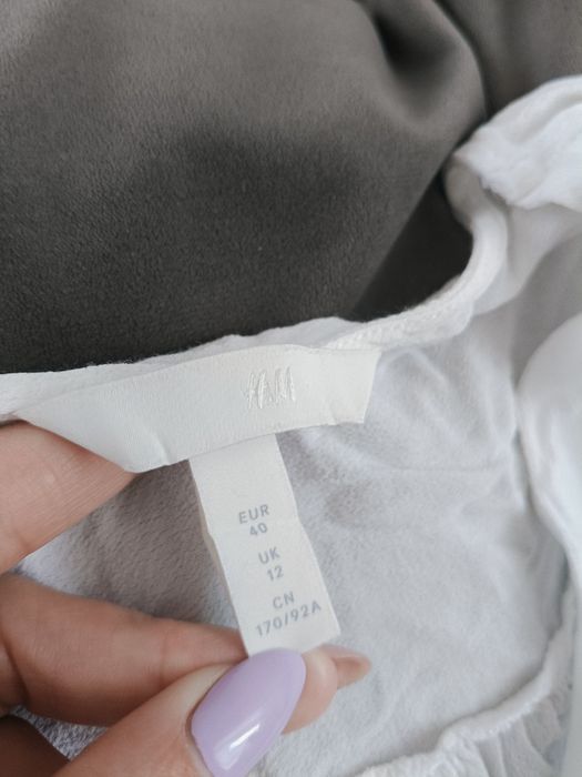 Bluzka koszula H&M na guziki elegancka sportowa